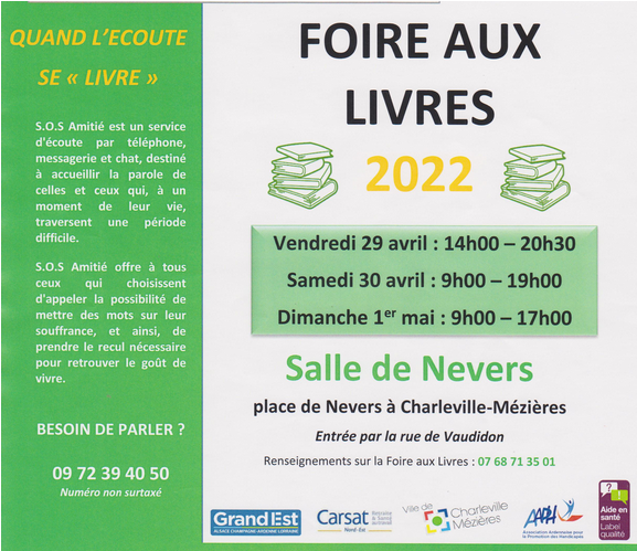 Foire aux livres 2022